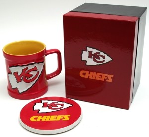 KC Chiefs Gift Set Large from Wholly Frap